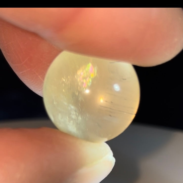 Rutilated Citrine Sphere **RaRe**