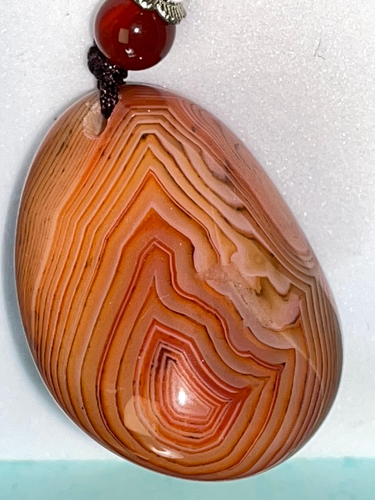 Carnelian Sardonyx Necklace