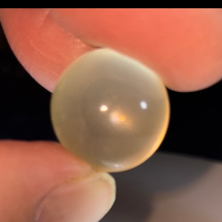 Rutile Citrine Sphere High Grade
