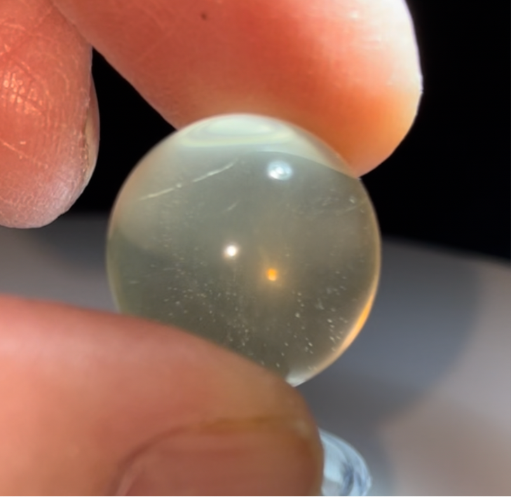 Super Clear Rutilated Citrine Sphere **RaRe**