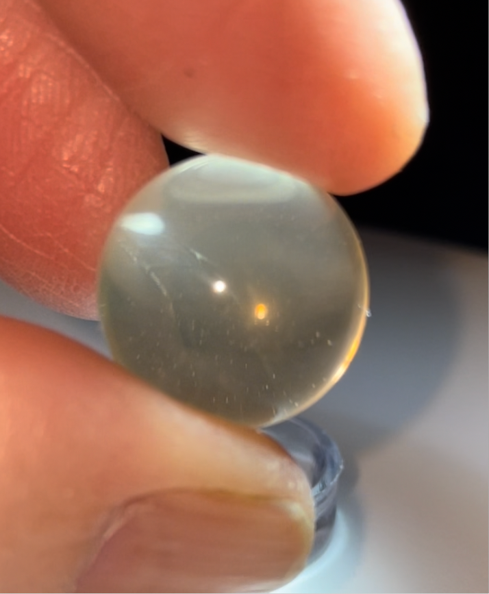 Super Clear Rutilated Citrine Sphere **RaRe**