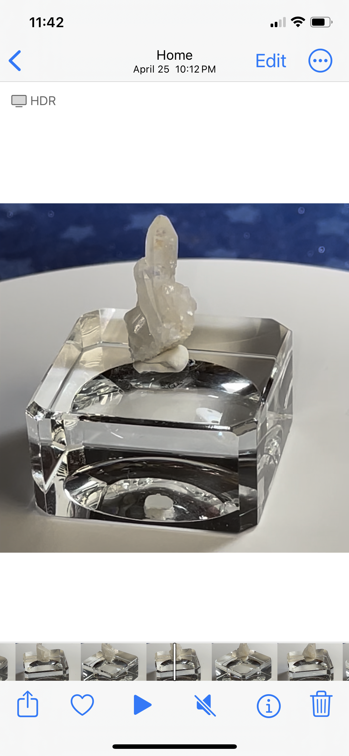 Quartz Mini Point Cluster Specimen