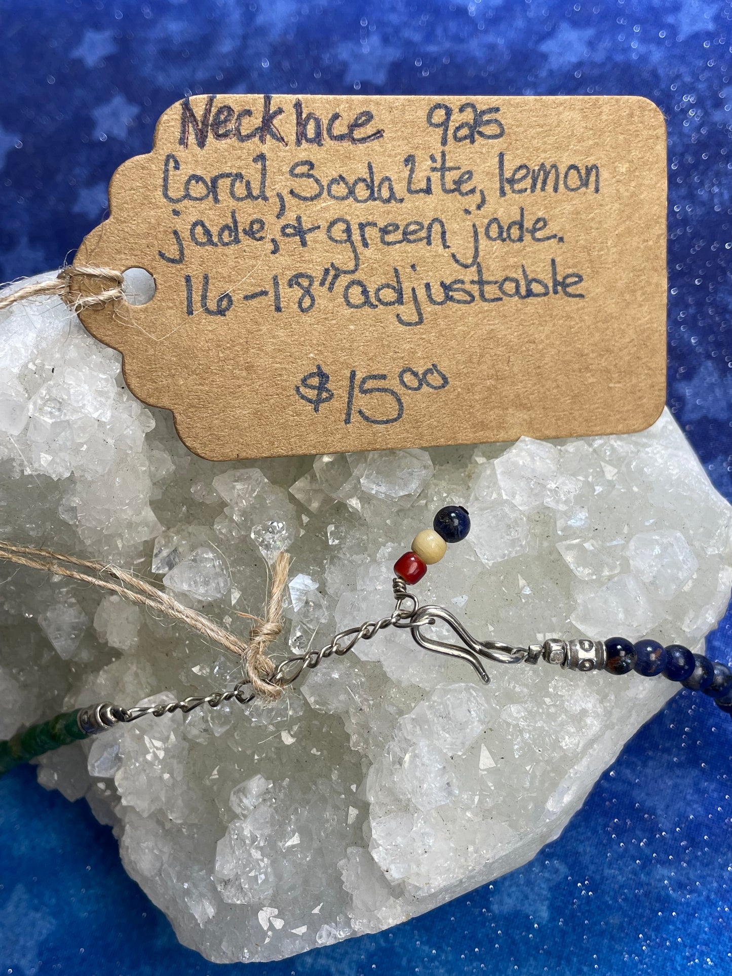 Multi Stone Choker Necklace