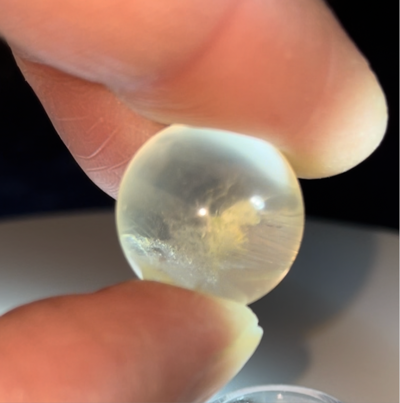Rutilated Citrine Sphere **RaRe**