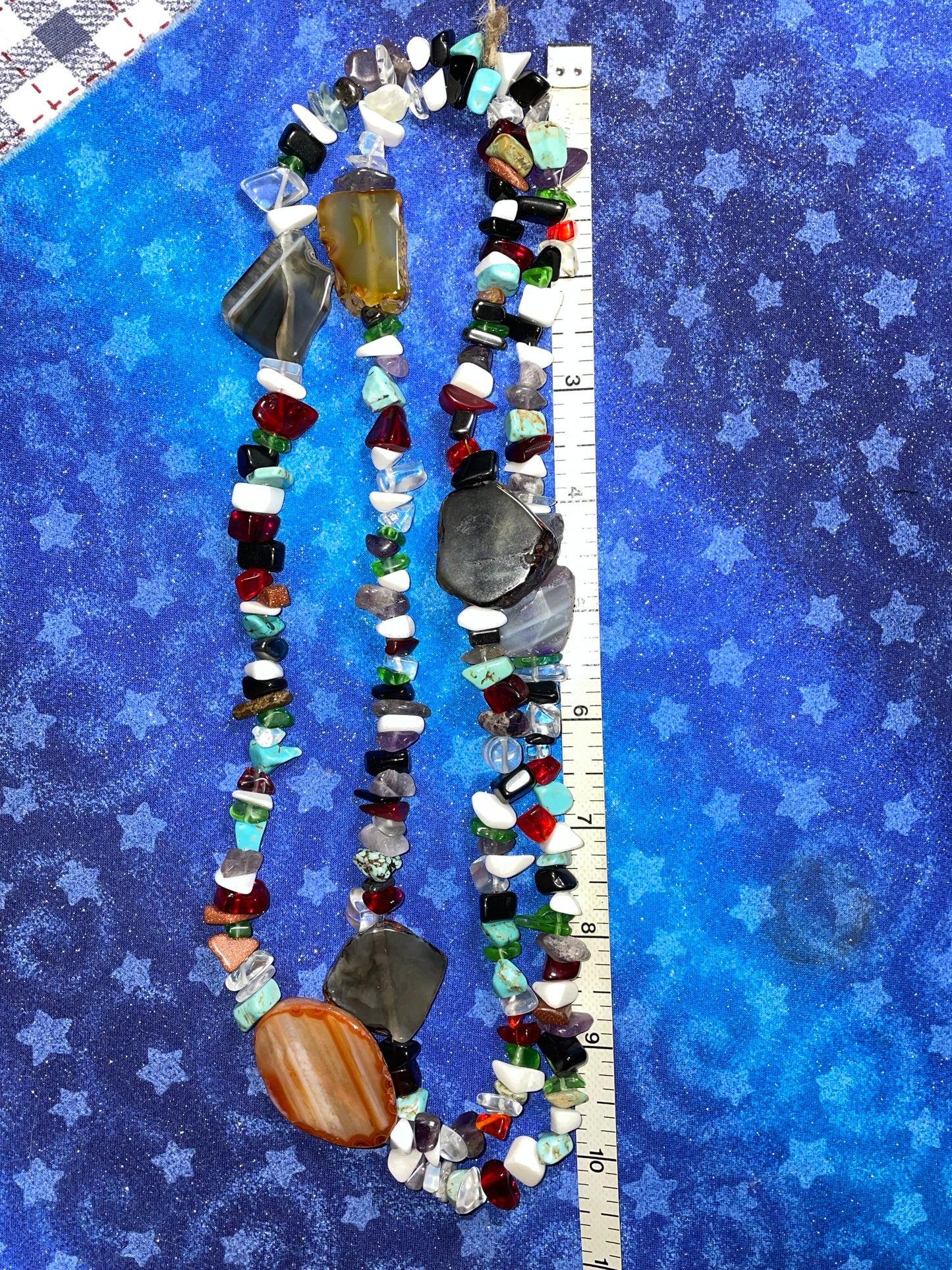 Agate & Multi Stone Necklace