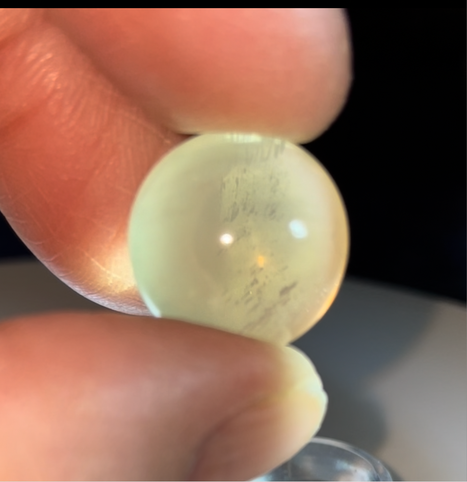 Rutile Citrine Sphere AAA Grade