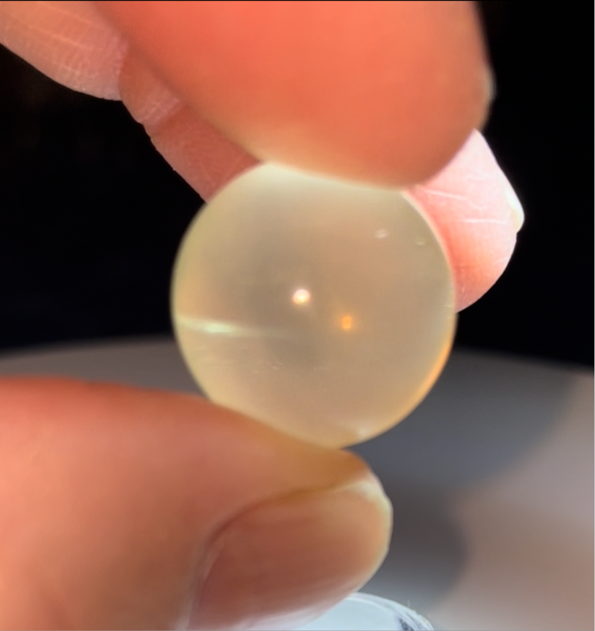 Rutile Citrine Sphere High Grade