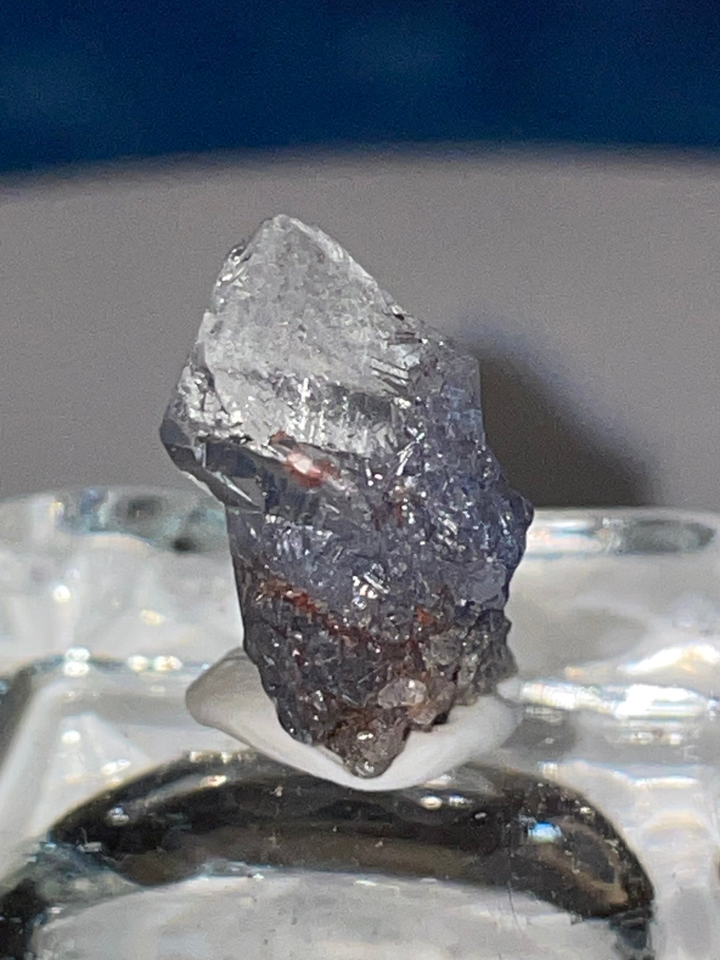 Gem quality Dumortierite point