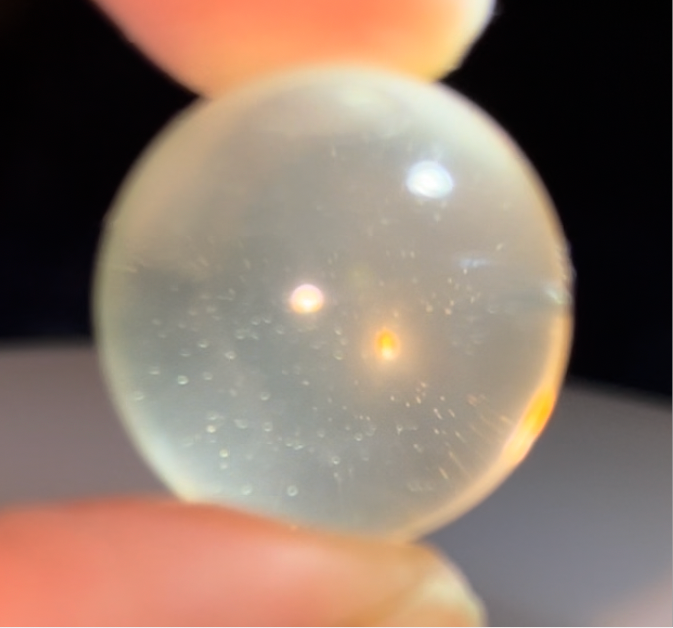 Super Clear Rutilated Citrine Sphere **RaRe**
