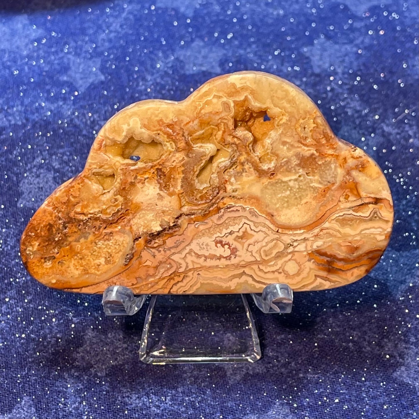 Crazy Lace Agate~~Apricot
