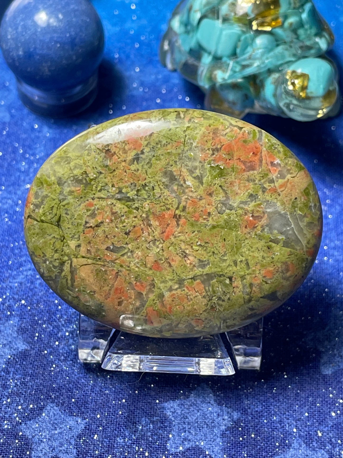Unakite Worry Stone