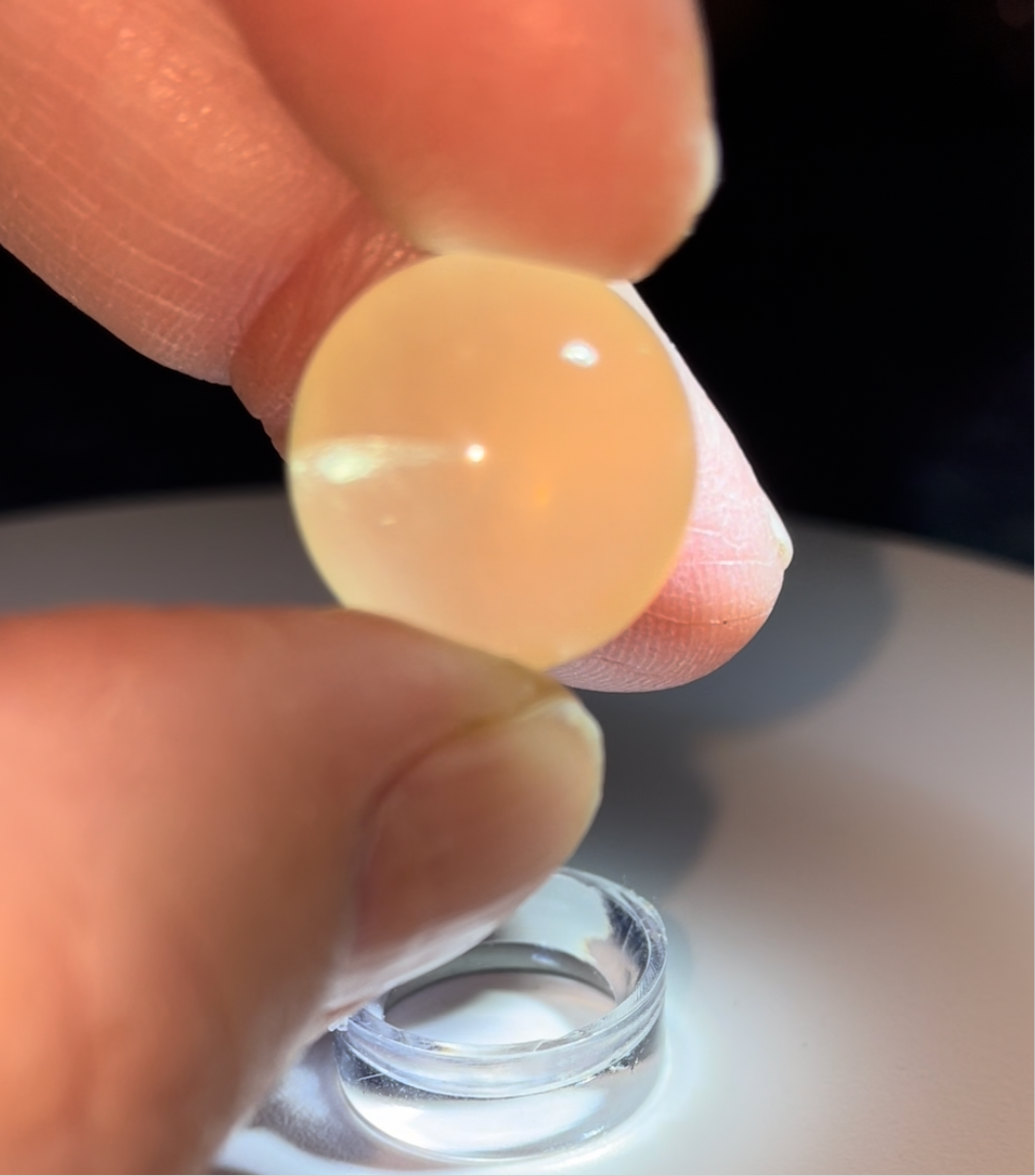Rutile Citrine Sphere High Grade