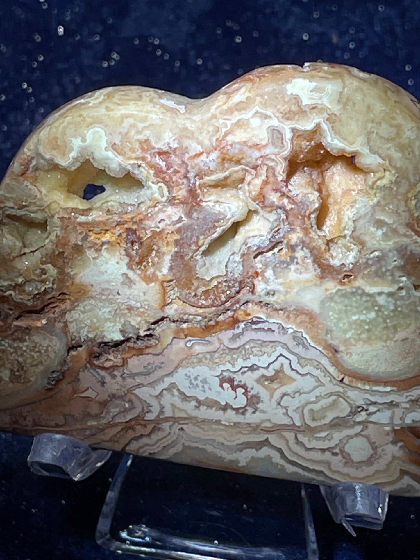 Crazy Lace Agate~~Apricot
