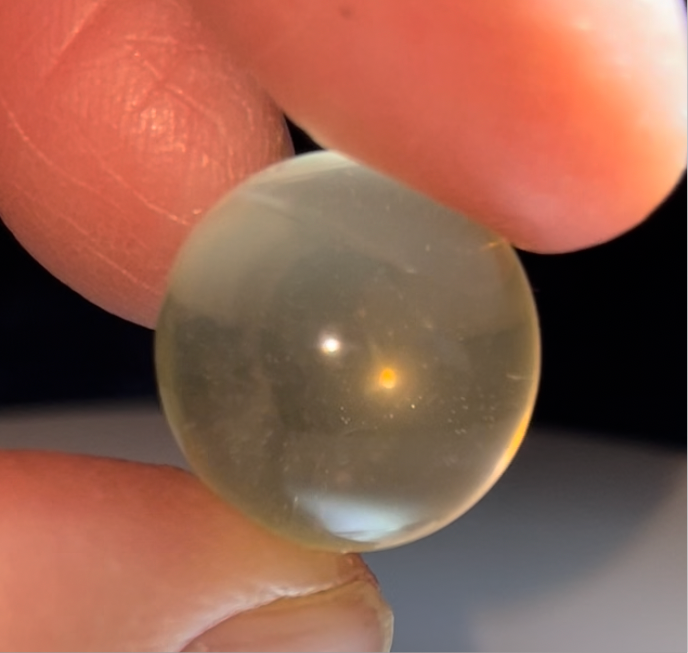 Super Clear Rutilated Citrine Sphere **RaRe**