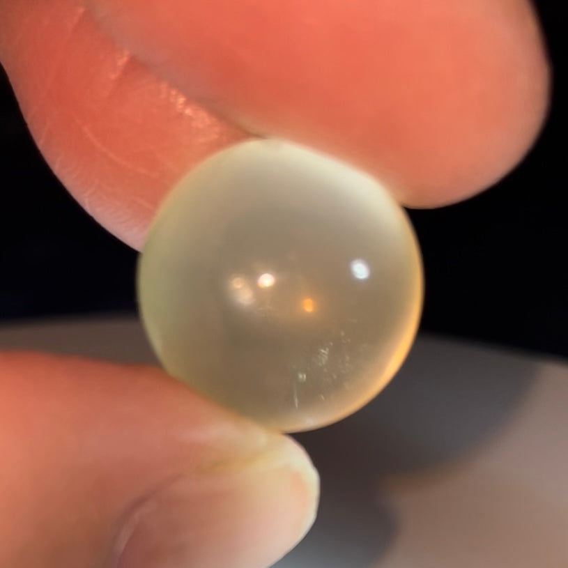 Rutile Citrine Sphere High Grade