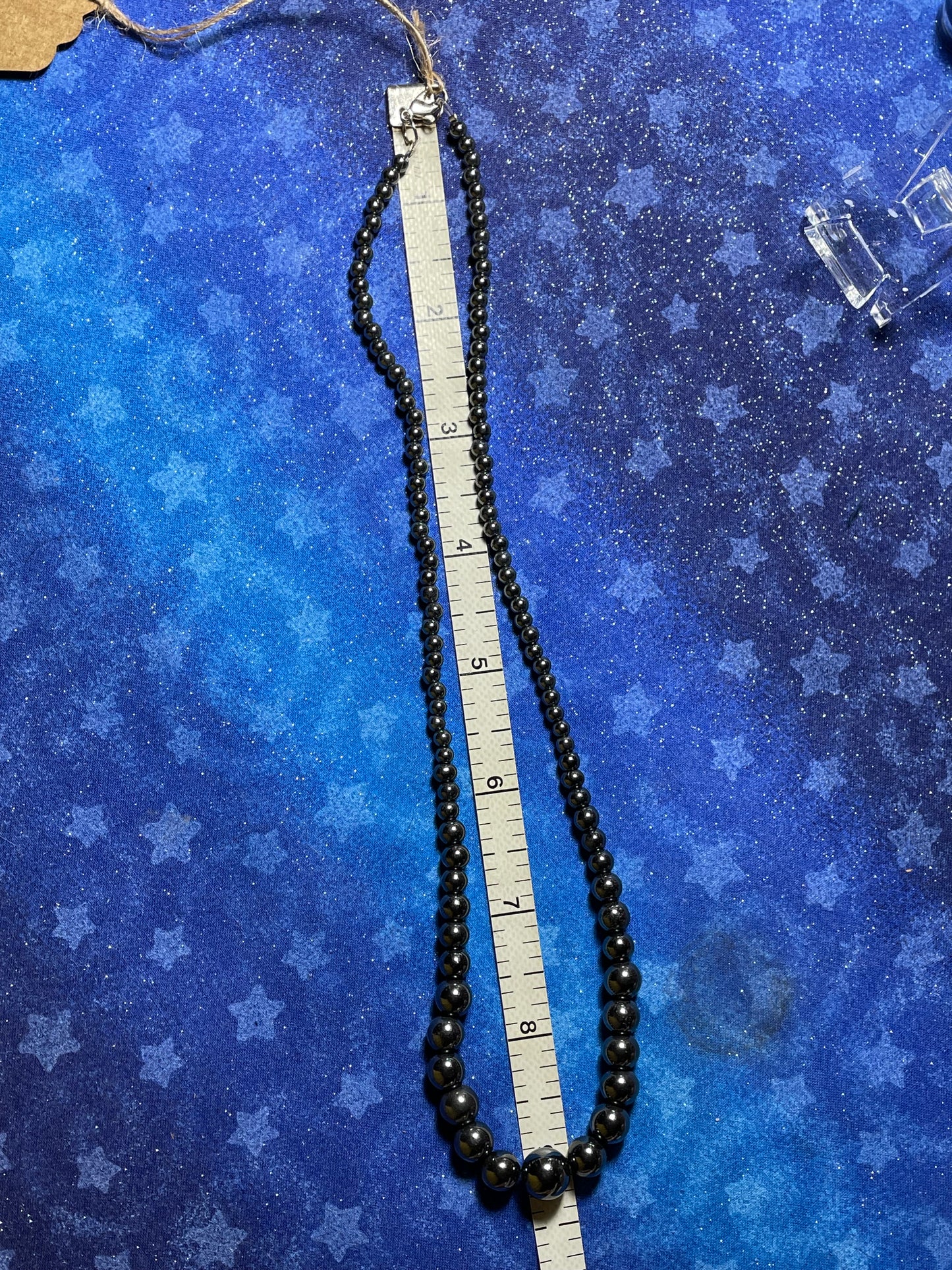 Graduated Hematite Necklace