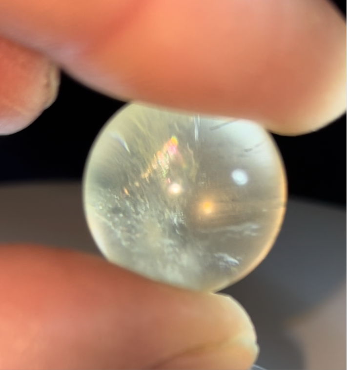 Rutilated Citrine Sphere **RaRe**