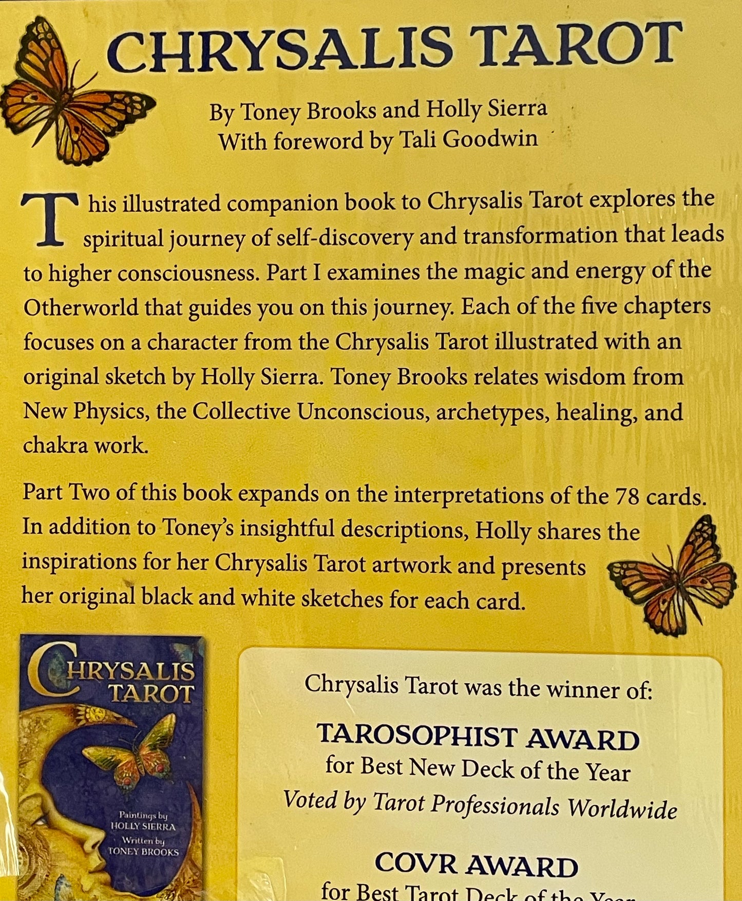 Chrysalis Tarot Cards & Book set
