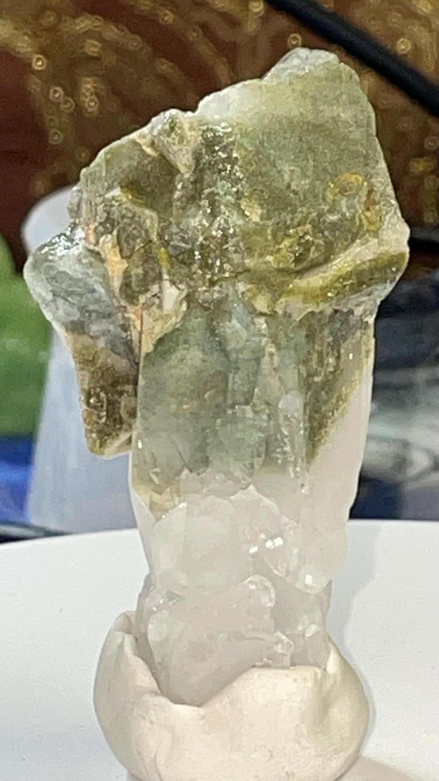 Hedenbergite Quartz Raw Specimen