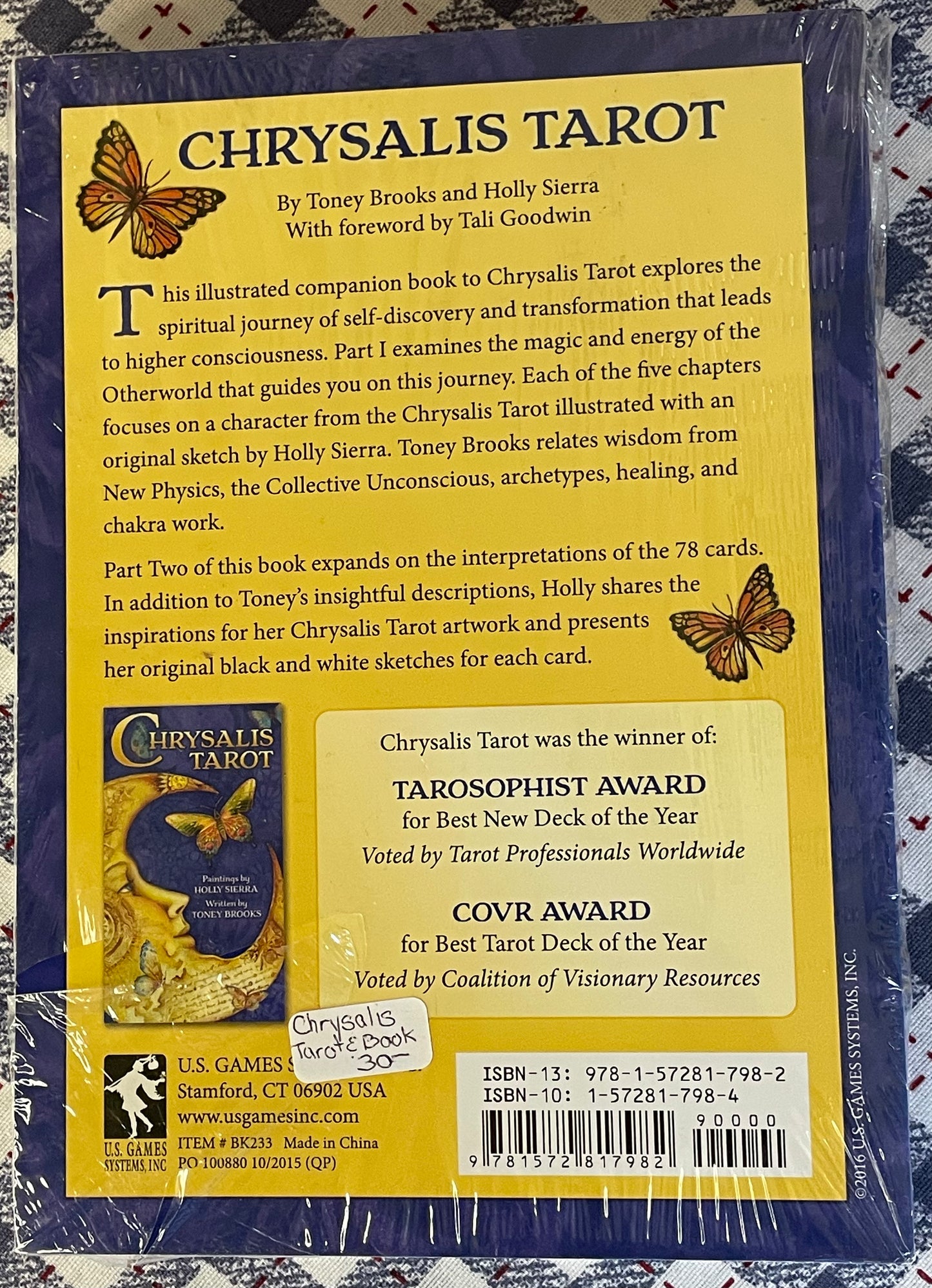 Chrysalis Tarot Cards & Book set