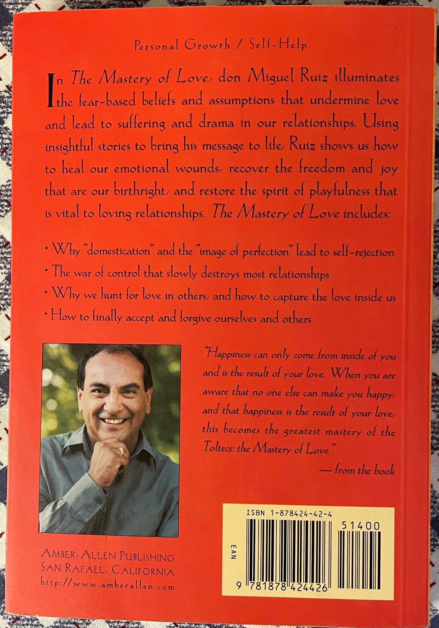 The Mastery of Love by Don Miguel Ruiz