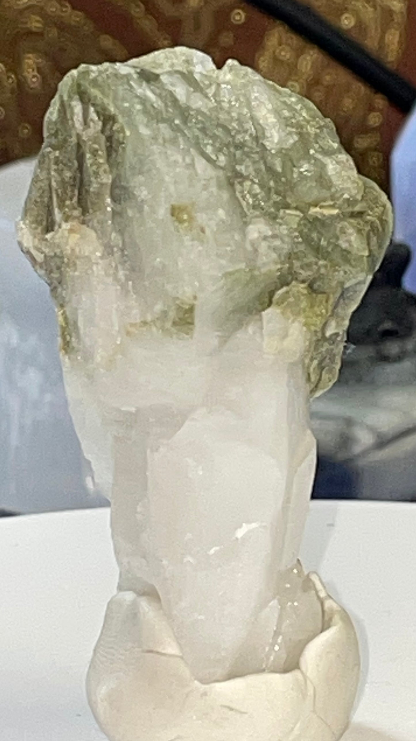Hedenbergite Quartz Raw Specimen