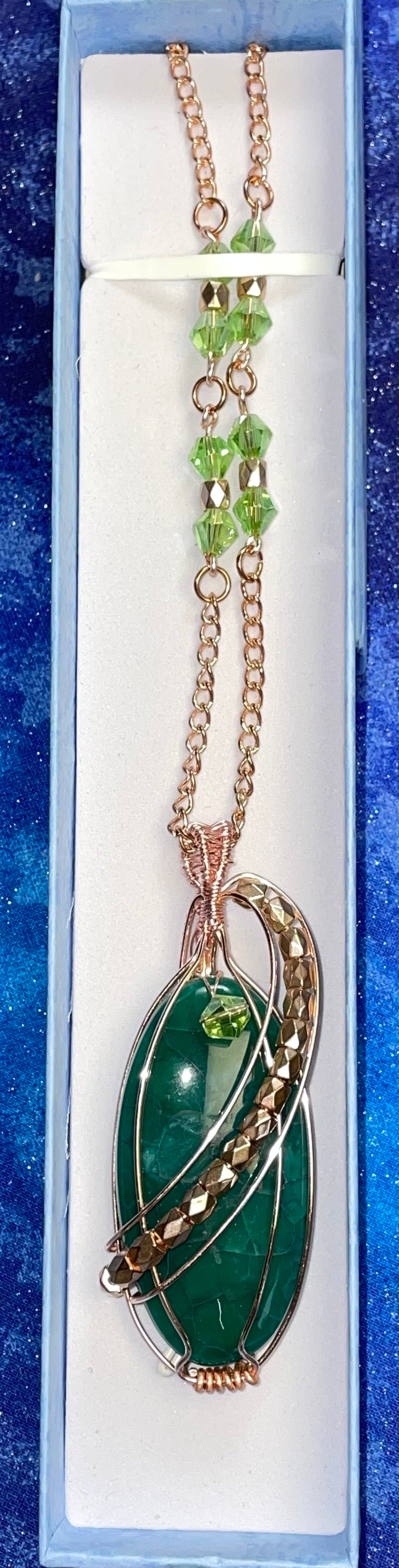 Green Dragon Vein Necklace
