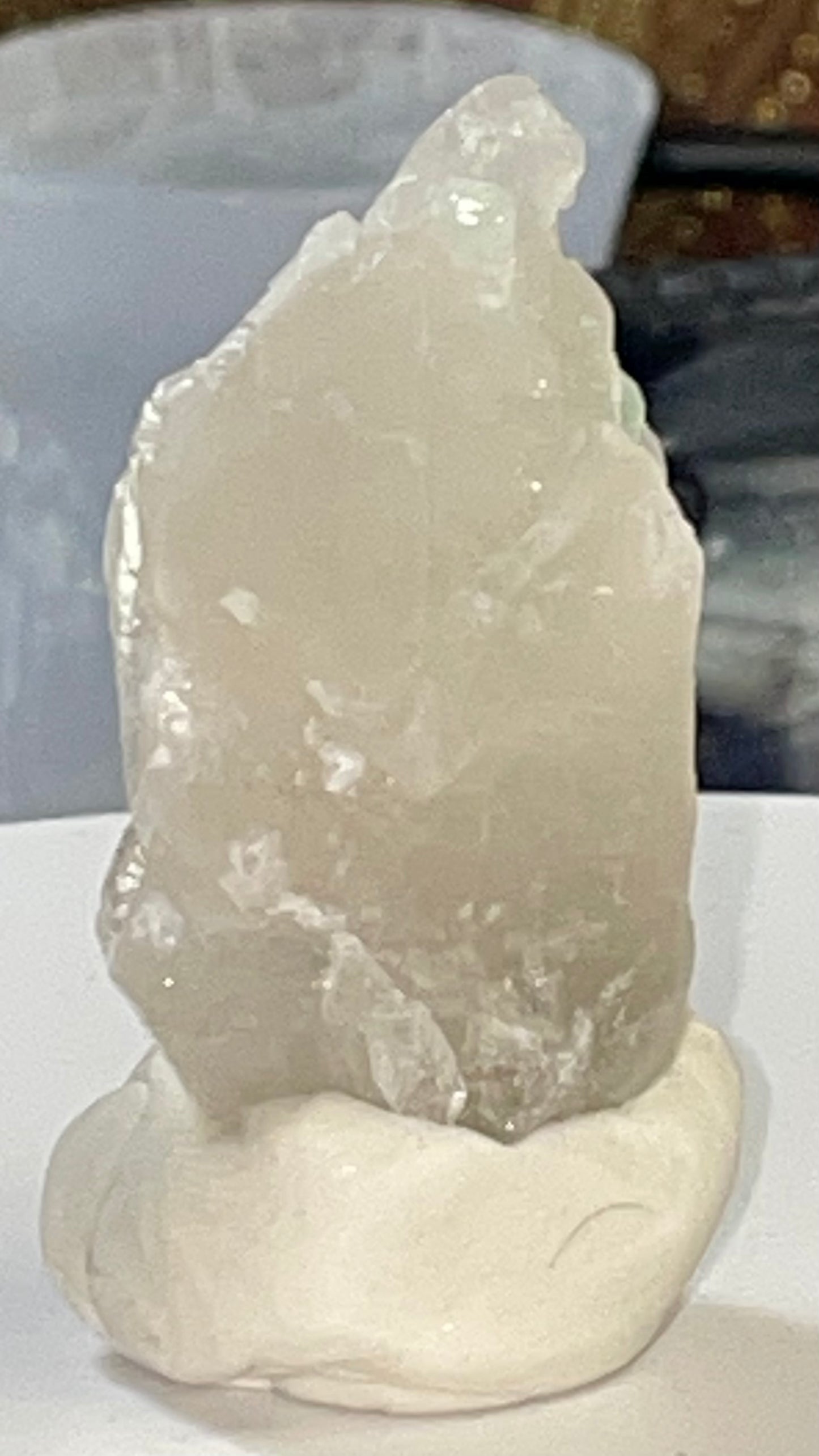 Quartz with Small, Blue Tourmaline Inclusions