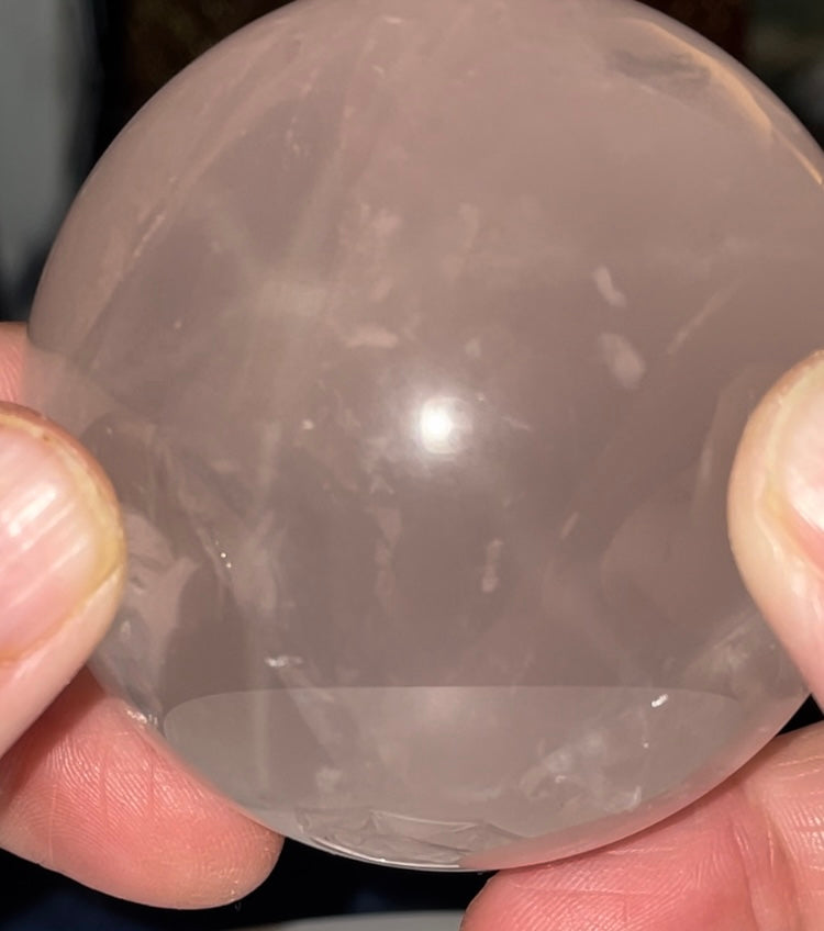 Girasol White Rose Quartz~~Star