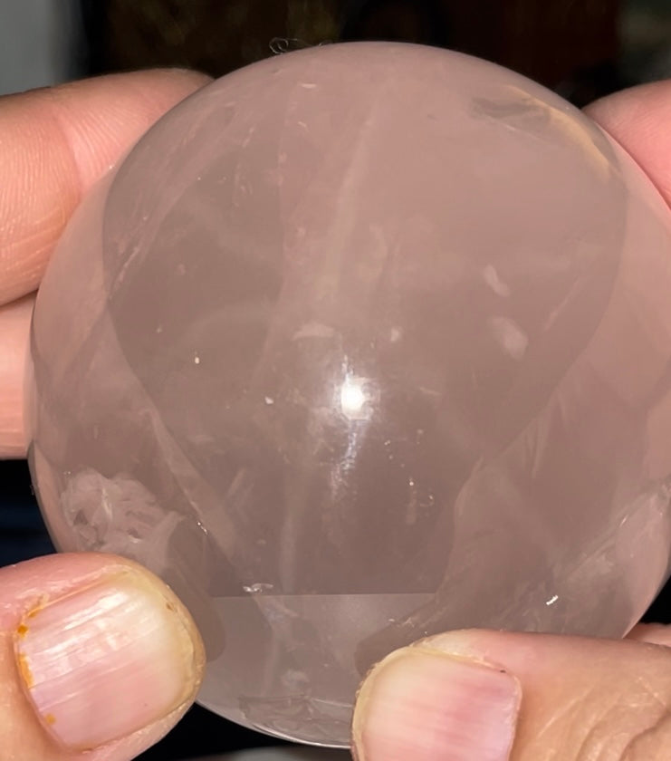 Girasol White Rose Quartz~~Star