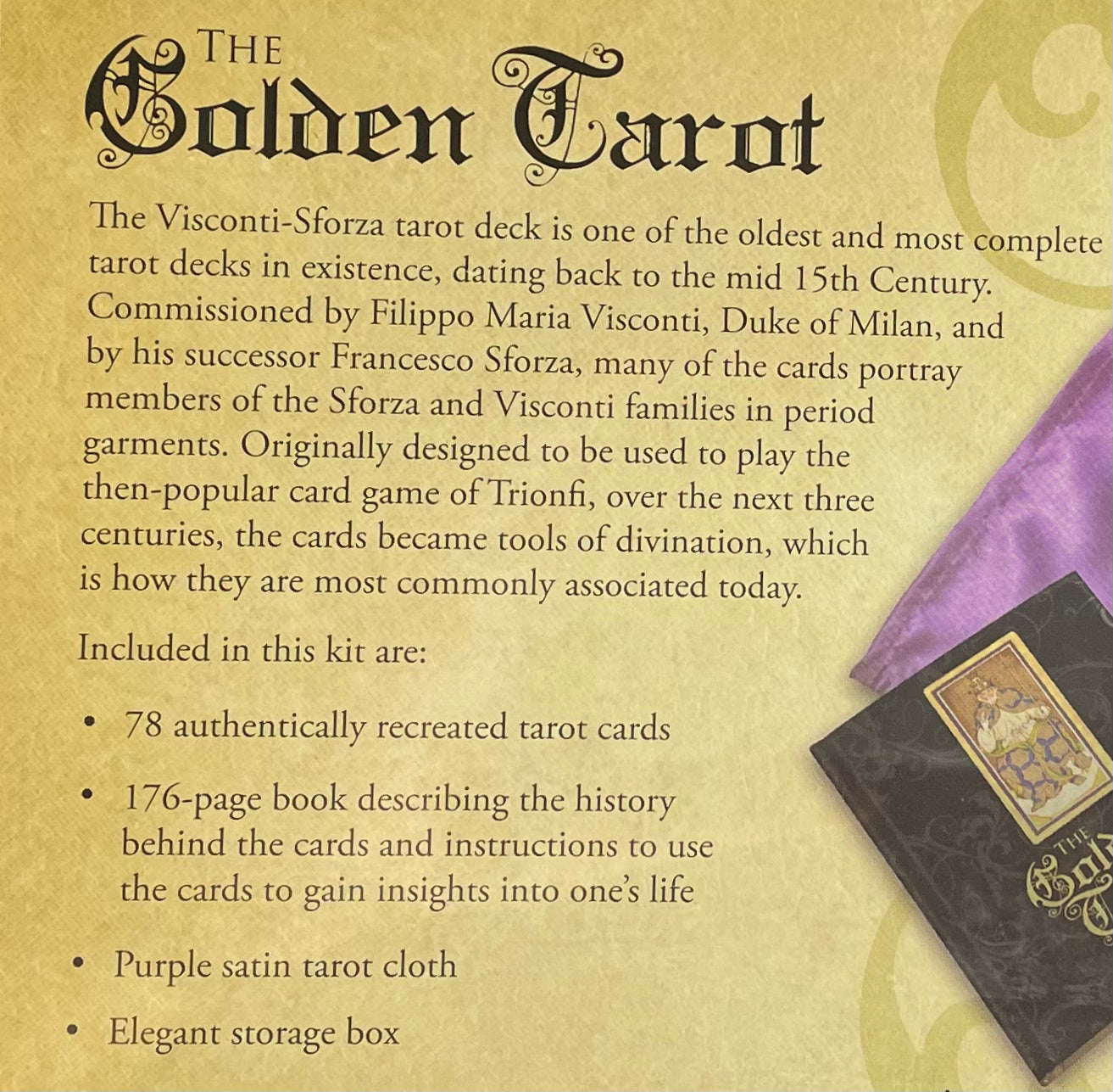 The Golden Tarot