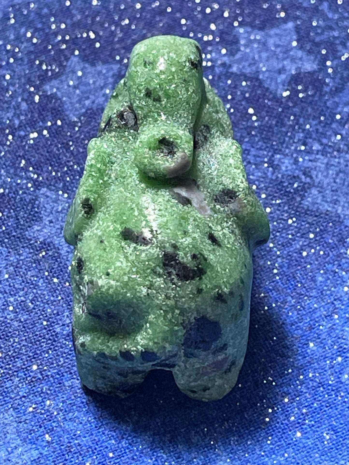 Ruby in Zoisite Elephant