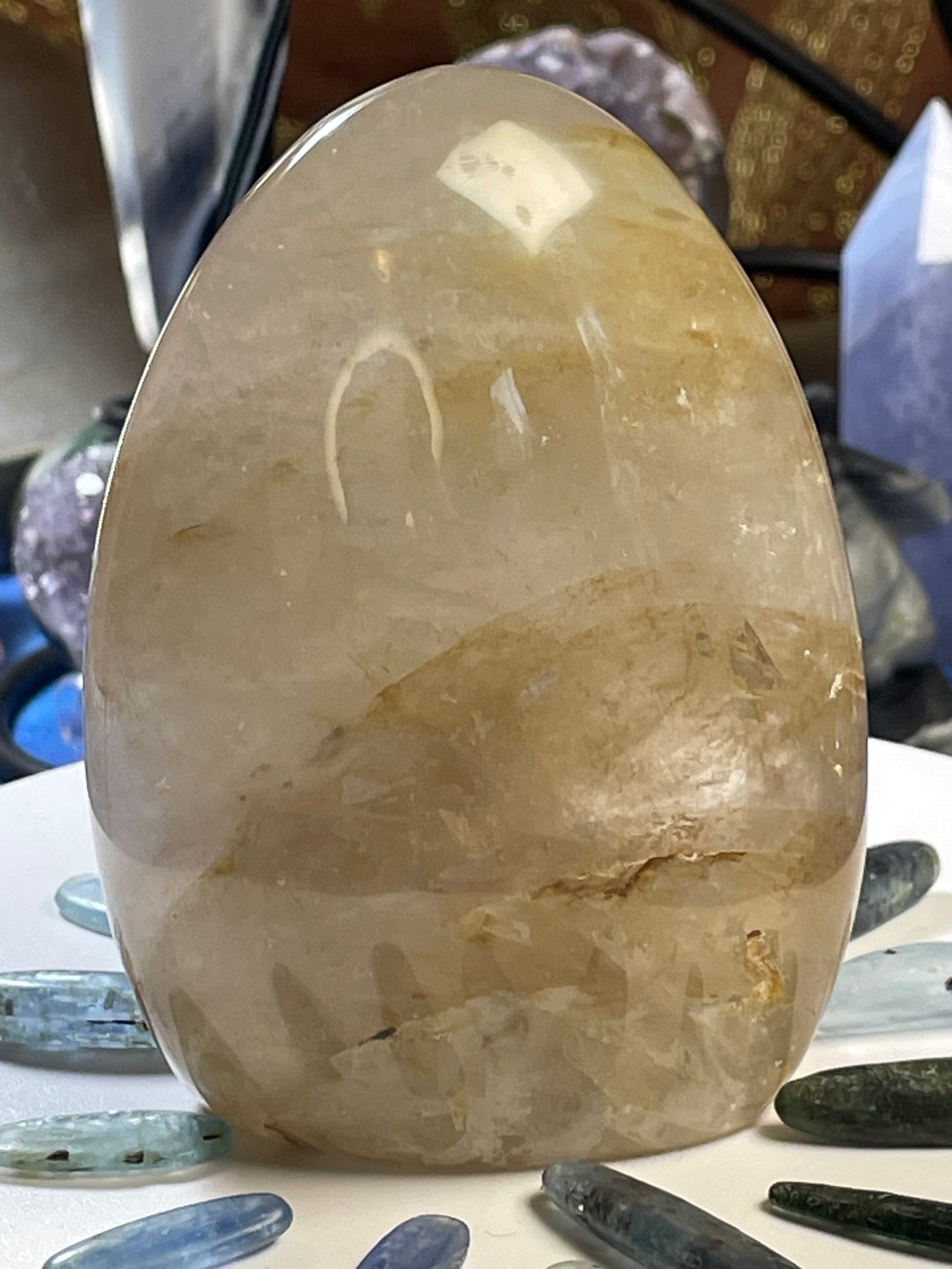 GOLDEN HEALER hematoid quartz Free Form