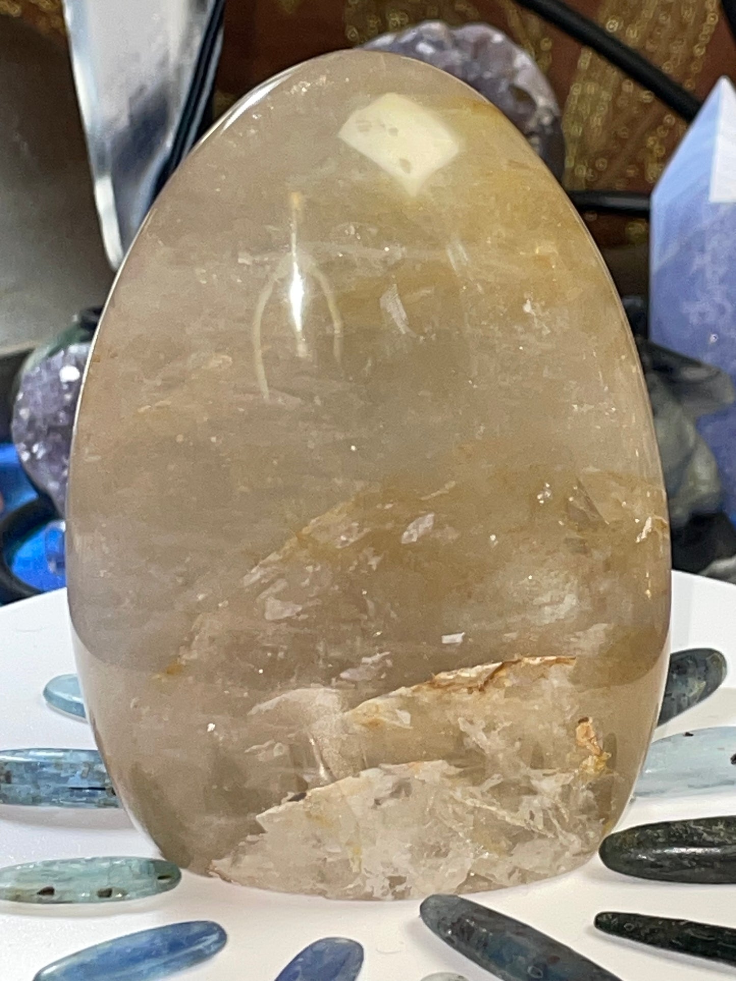 GOLDEN HEALER hematoid quartz Free Form