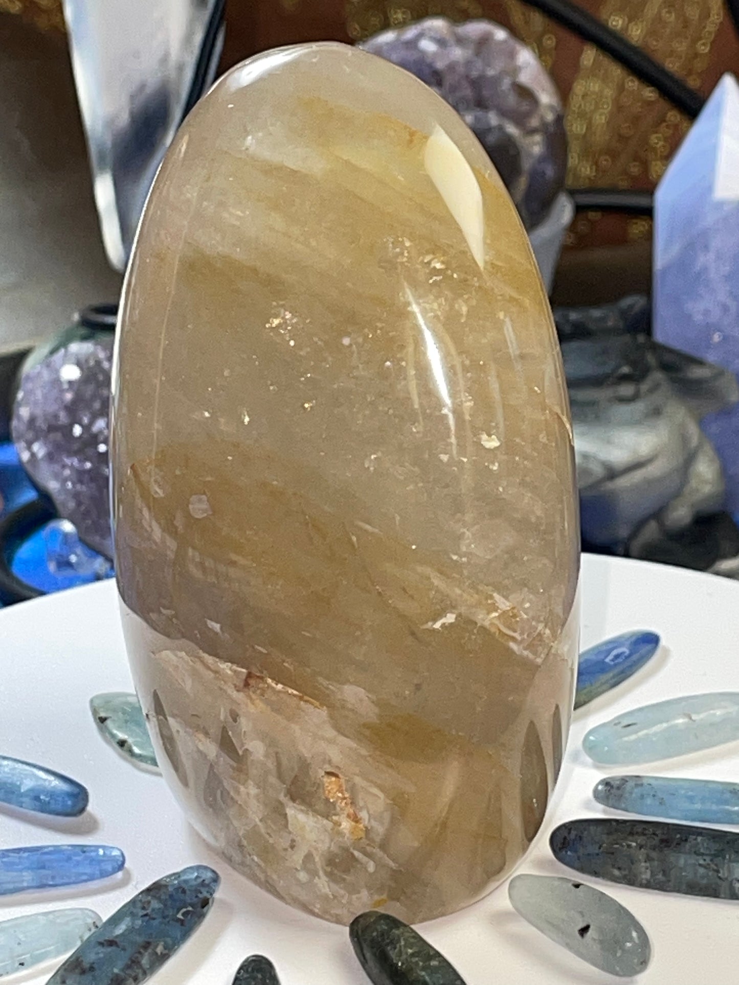 GOLDEN HEALER hematoid quartz Free Form
