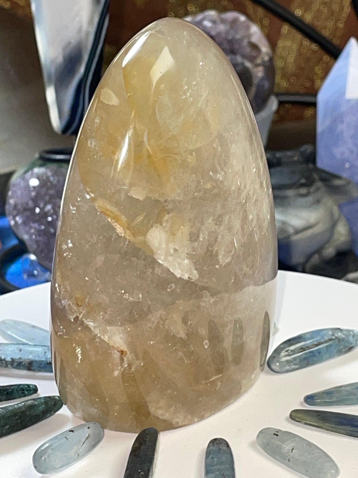 GOLDEN HEALER hematoid quartz Free Form