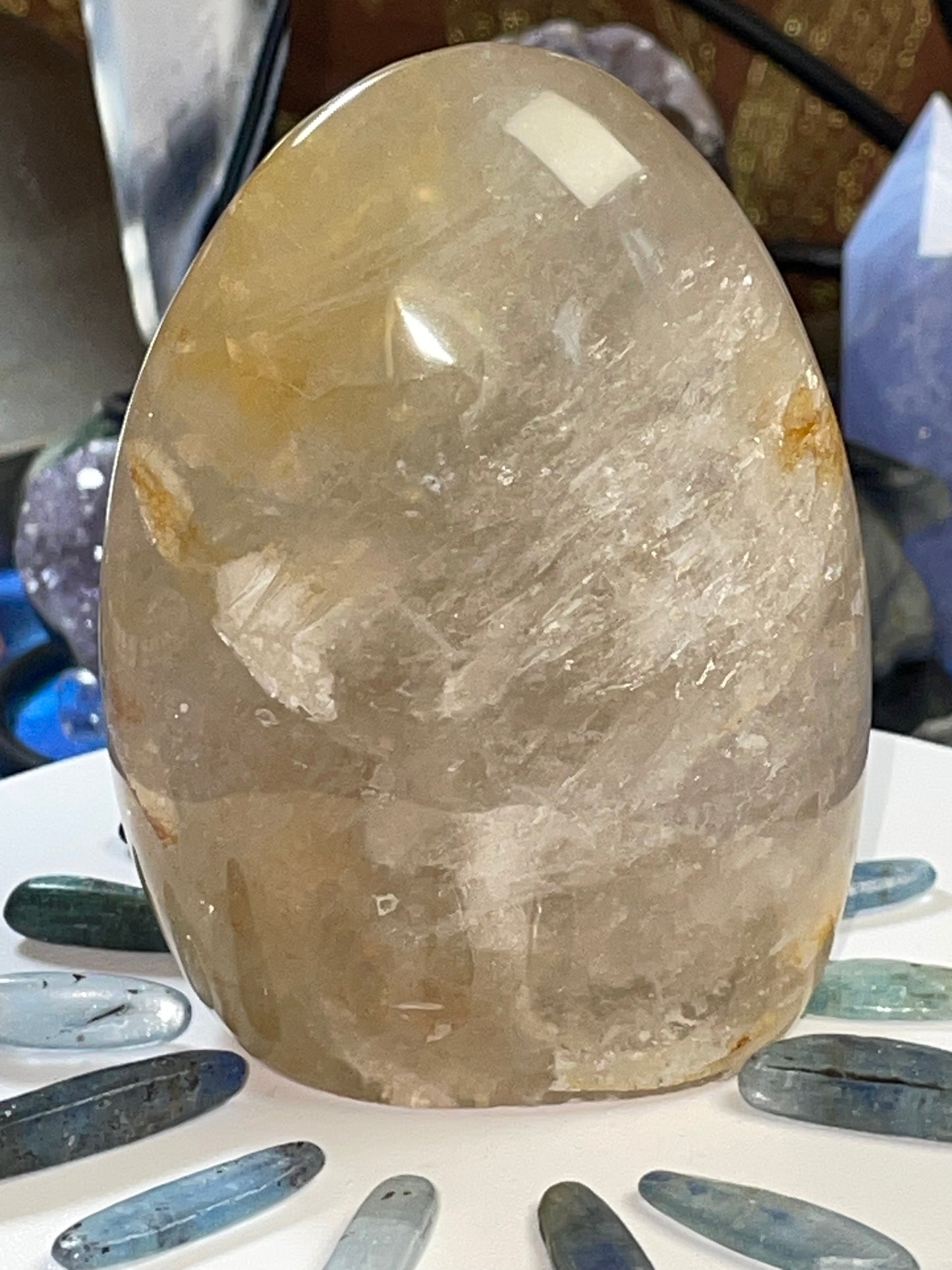GOLDEN HEALER hematoid quartz Free Form