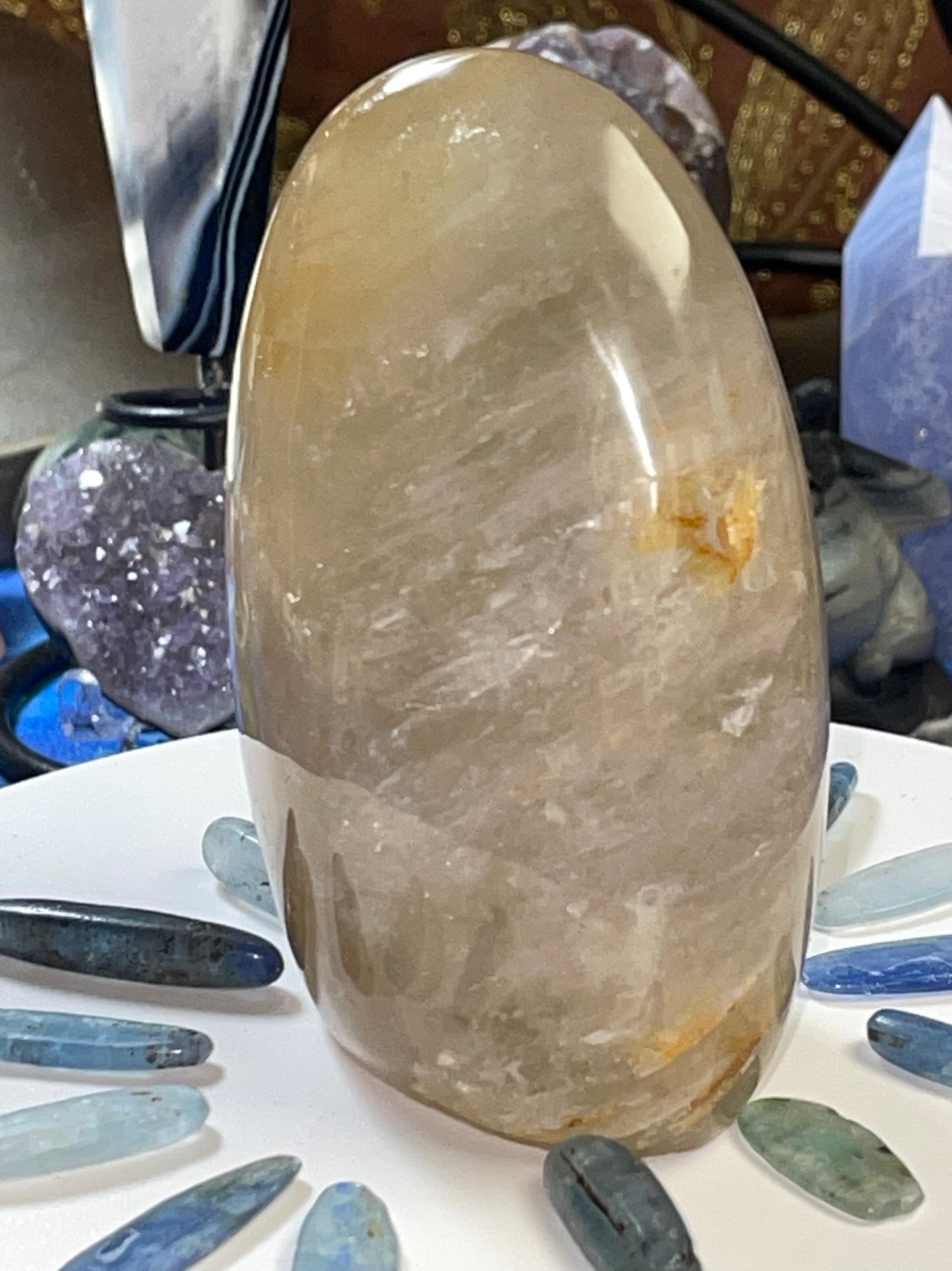 GOLDEN HEALER hematoid quartz Free Form