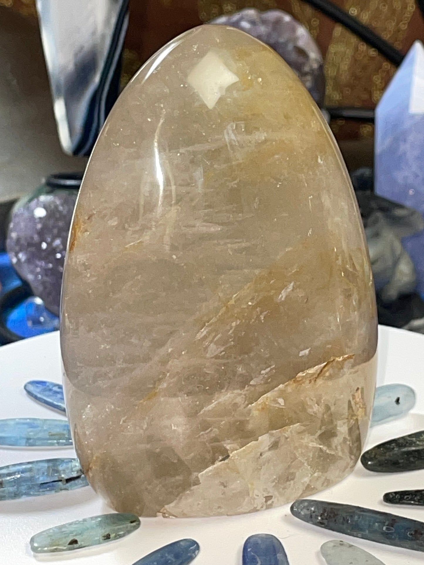 GOLDEN HEALER hematoid quartz Free Form