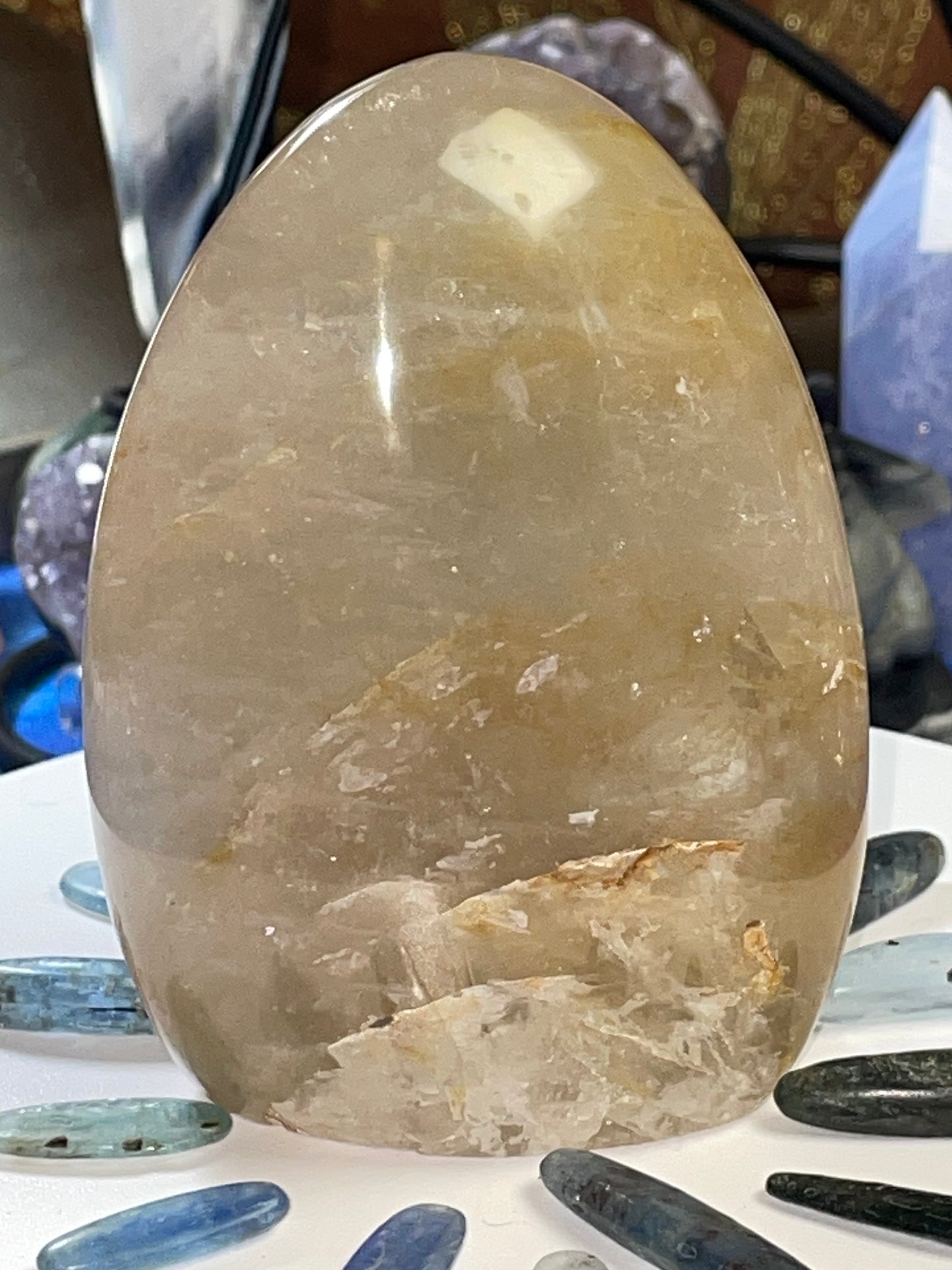 GOLDEN HEALER hematoid quartz Free Form