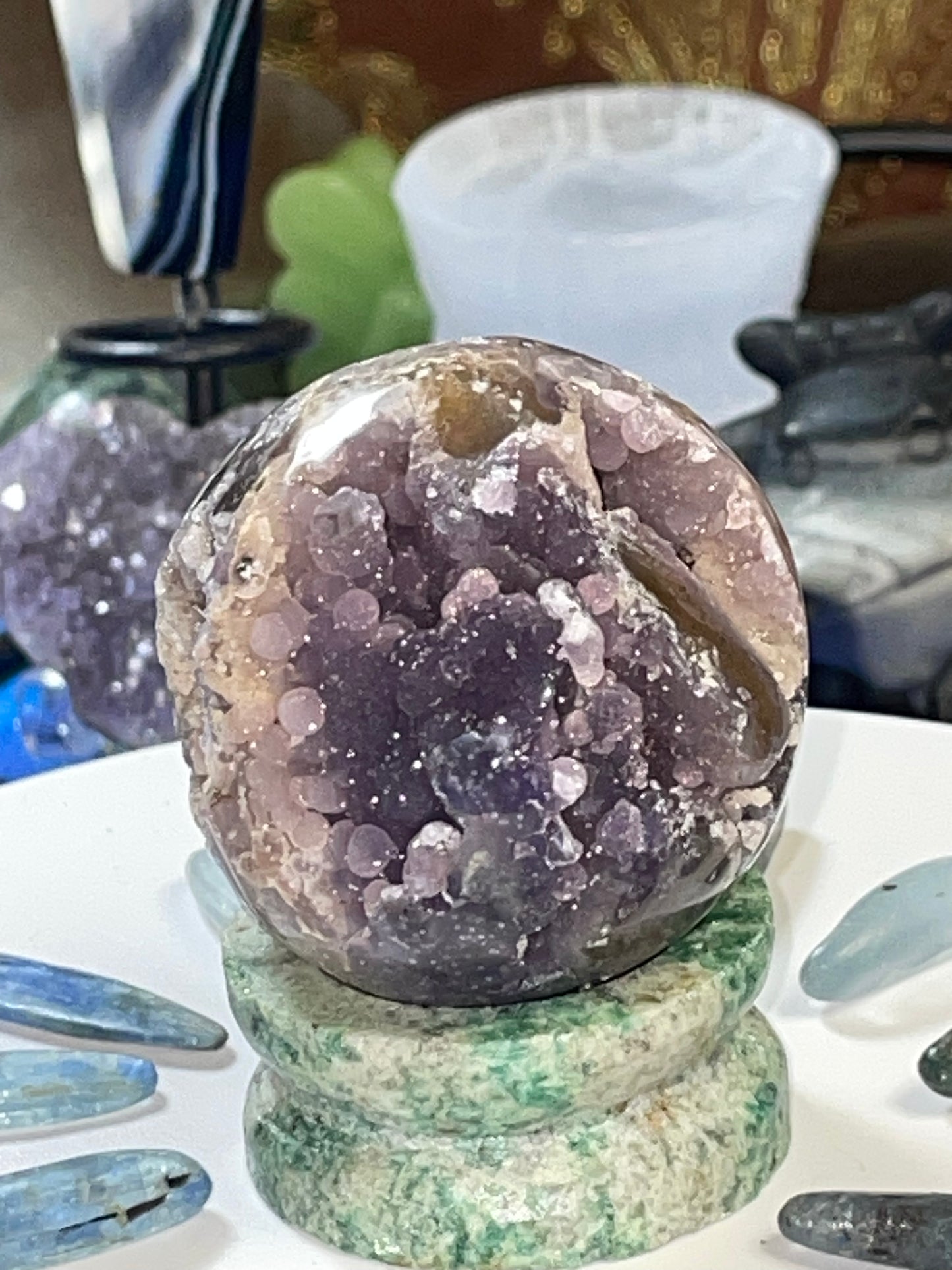 GRAPE AGATE sphere