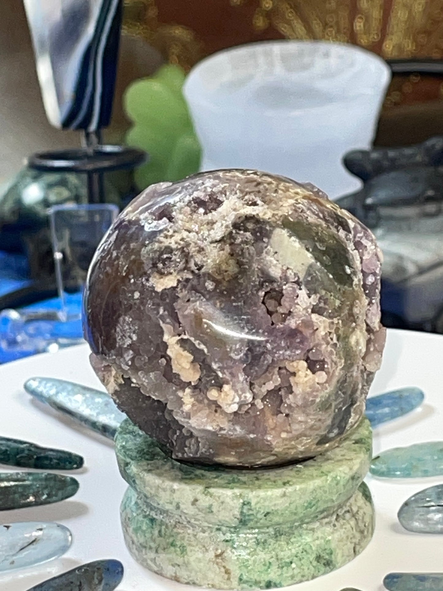 GRAPE AGATE sphere