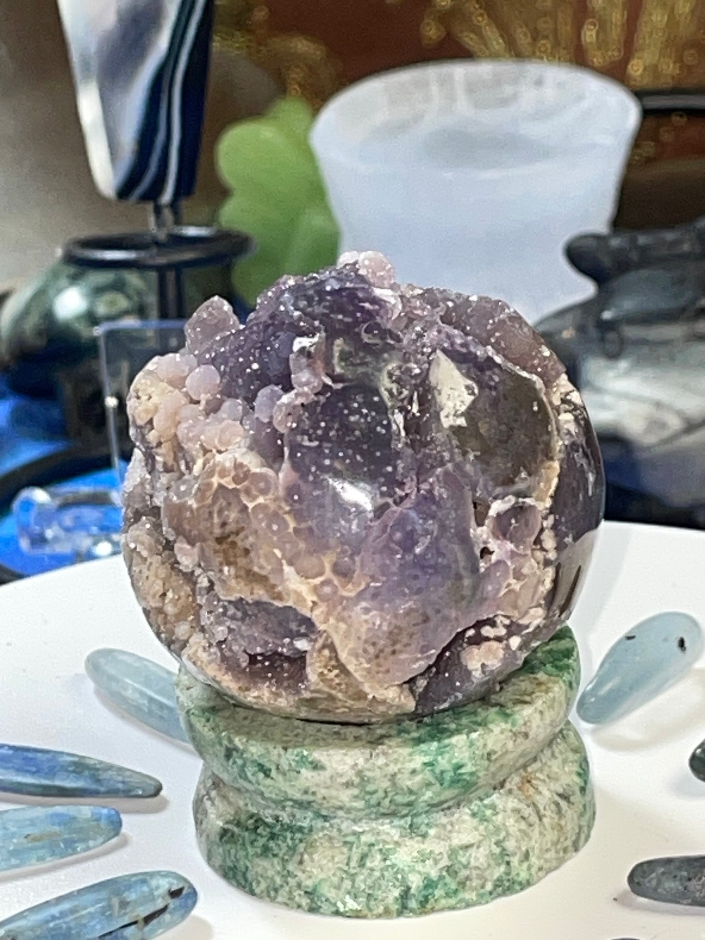 GRAPE AGATE sphere