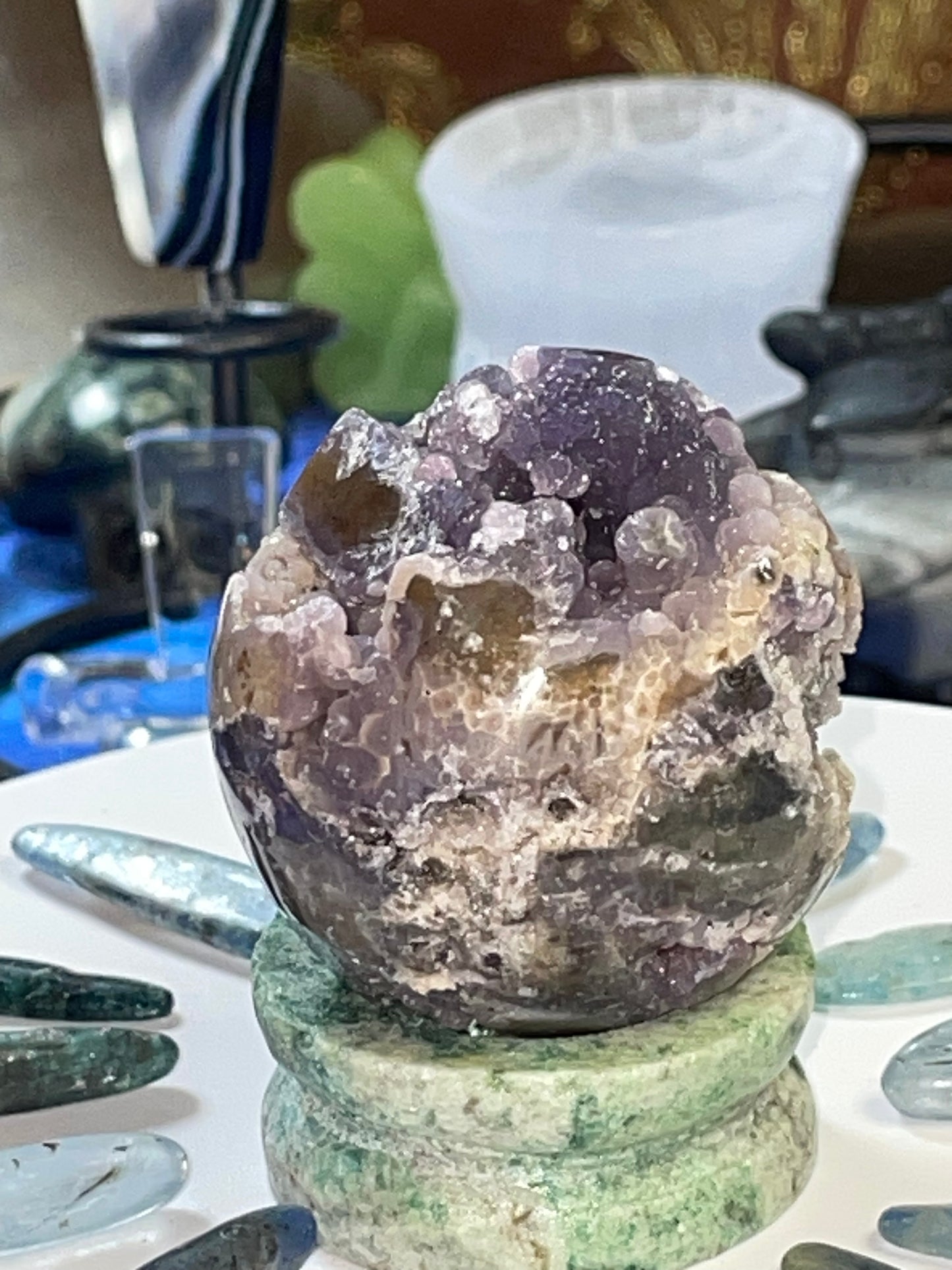 GRAPE AGATE sphere