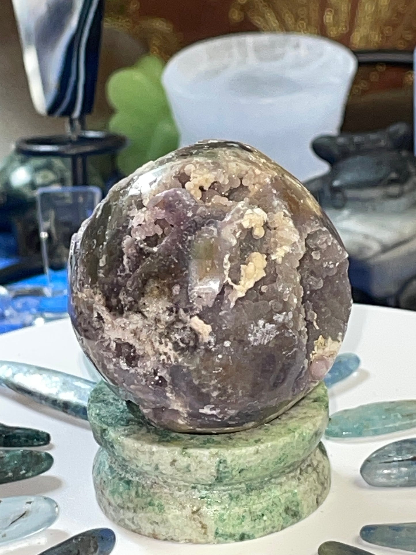 GRAPE AGATE sphere