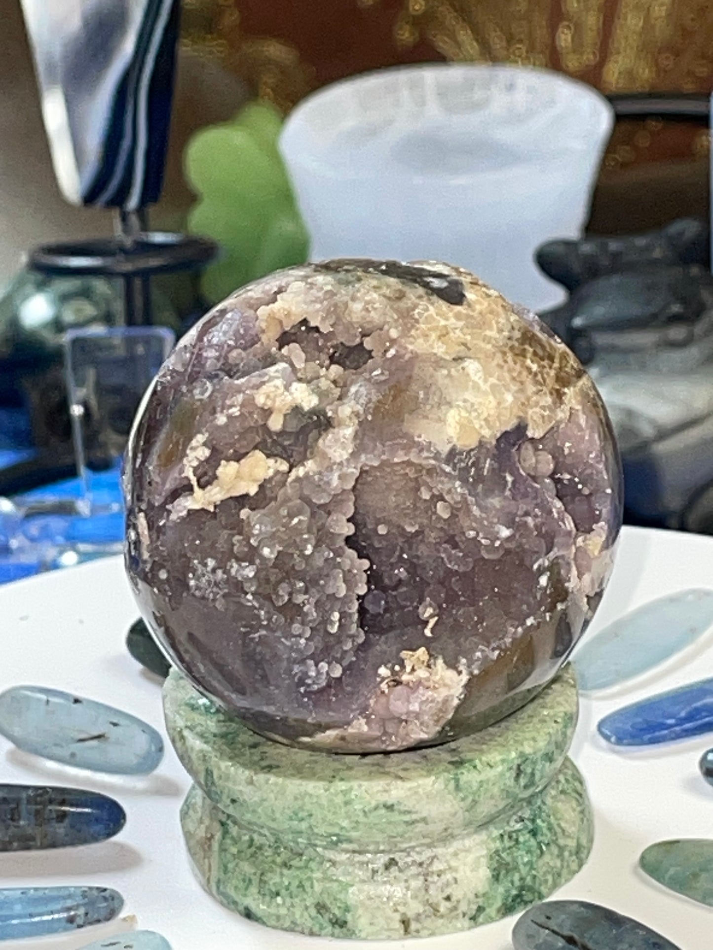 GRAPE AGATE sphere