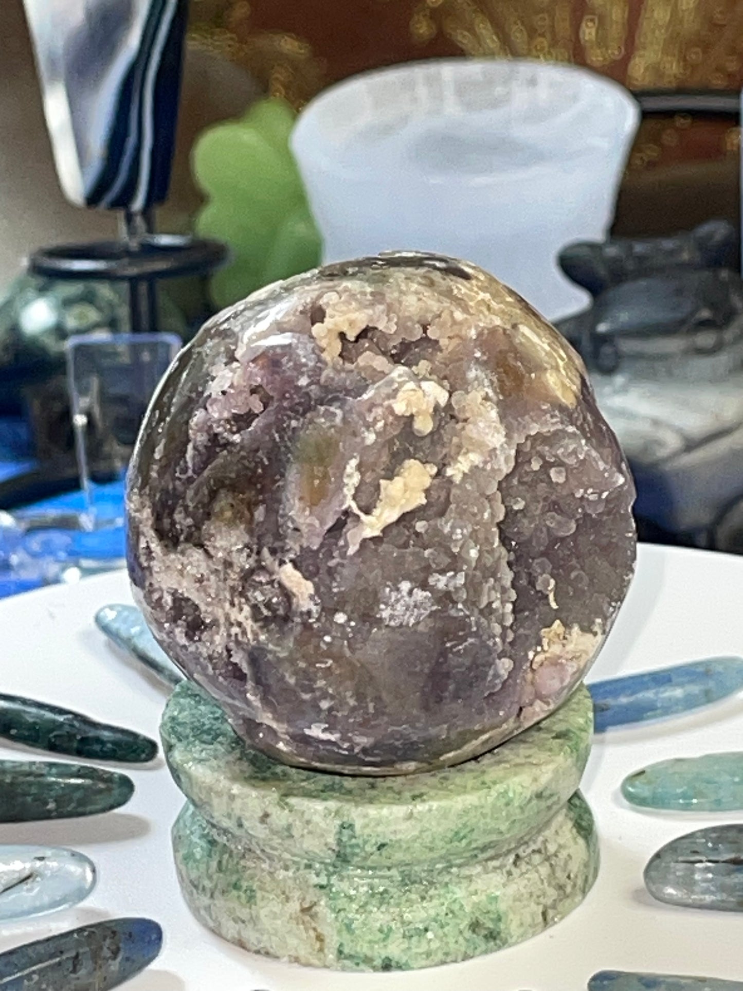 GRAPE AGATE sphere
