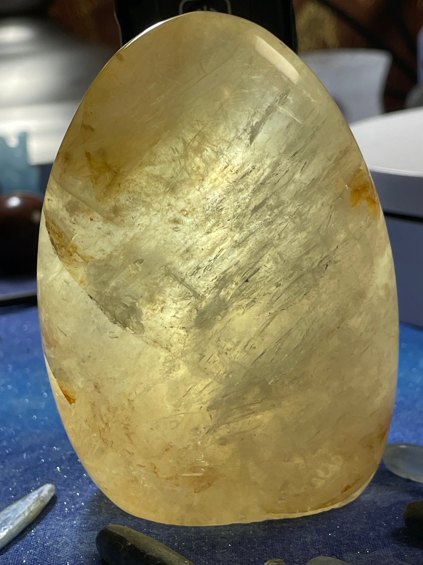 GOLDEN HEALER hematoid quartz Free Form