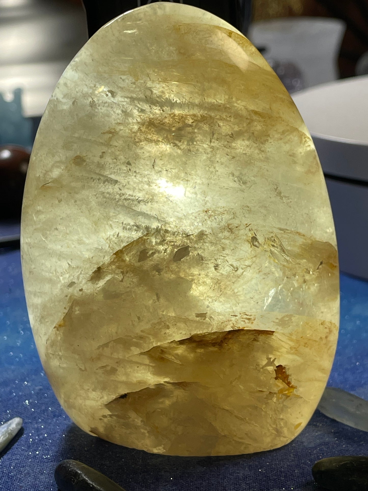 GOLDEN HEALER hematoid quartz Free Form