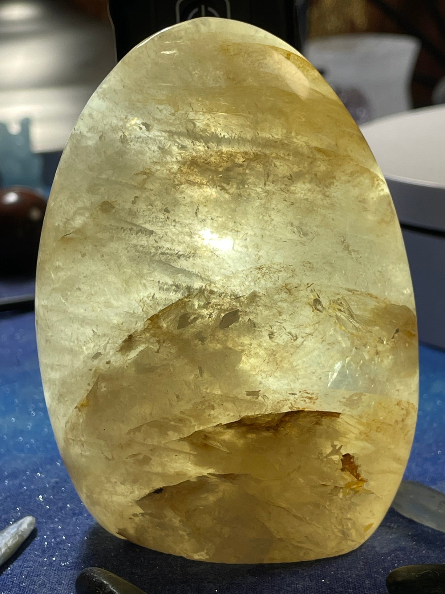 GOLDEN HEALER hematoid quartz Free Form